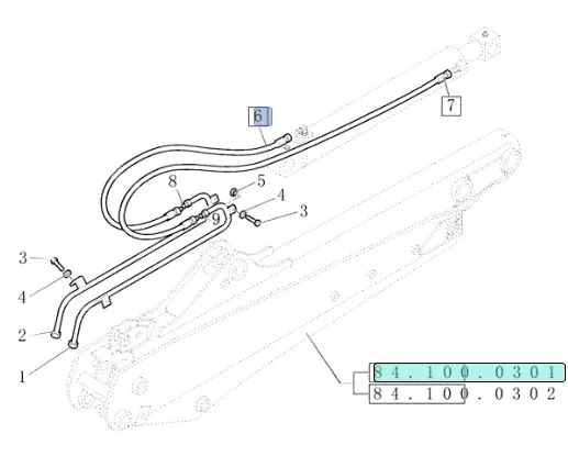 87621911 - шланг